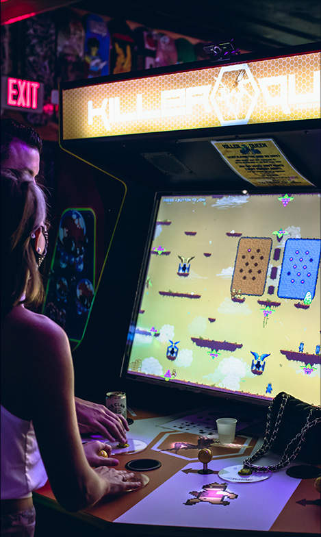 Player 1 Video Game Bar pairs all-you-can-play machines with craft